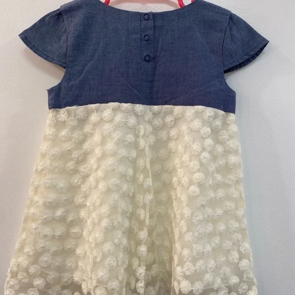 NWT!!! Indigo Soul dress!! Denim & lace 3T - Picture 3 of 5